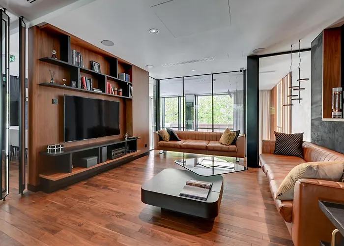 Penthouse Brabank Luxury Sauna, Fitness & Parking By Grandview * Gdansk